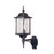 Elstead Lighting Elstead WX1 Wexford 1 Light Black/Silver Wall Lantern