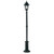 Elstead Lighting Elstead PR6-BLACK Parish 1 Light Black Midi Lamp Post