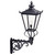 Elstead Lighting Elstead WSLB1-BLACK Wilmslow 1 Light Black Wall Lantern
