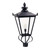 Elstead Lighting Elstead WSLL1-BLACK Wilmslow 1 Light Black Lantern Head Only