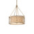 Elstead Lighting Elstead FE-ARABESQUE4 Arabesque Silver Leaf Ceiling Pendant