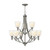 Elstead Lighting Elstead HK-TRUMAN9 Truman 9 Light Antique Nickel Pendant