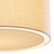 Dar Lighting Dar  EDW6533 Edward 1 Light Cream Non-Electric Pendant 