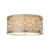 Elstead Lighting Elstead FE-ARABESQUE-F Arabesque Silver Leaf Patina Flush