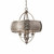 Elstead Lighting Elstead FE-ZARA4-L Zara 4 Light Brushed Steel Pendant