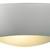 Dar Lighting Dar  SLI072 Slice 1 Light Satin Ceramic/Glass Wall Bracket 