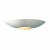 Dar Lighting Dar  SLI072 Slice 1 Light Satin Ceramic/Glass Wall Bracket 