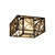 Elstead Lighting Elstead FE-REMY-F Remy 2 Light Gold/Bronze Flush Fitting
