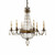 Elstead Lighting Elstead FE-BELLINI6 Bellini 6 Light Bronze/Crystal Chandelier