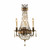 Elstead Lighting Elstead FE-BELLINI-W3 Bellini Bronze/Crystal Wall Light