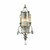 Elstead Lighting Elstead FE-GIANNA3W Gianna 3 light Gilded Silver Wall Light