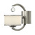 Elstead Lighting Elstead HK-MONACO1 Monaco 1 Light Brushed Nickel Wall Light