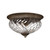 Elstead Lighting Elstead HK-PLANT-F-L-PZ Plantation Pearl Bronze Flush Fitting