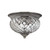 Elstead Lighting Elstead HK-PLANT-F-S-PL Plantation Antique Nickel Flush