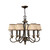 Elstead Lighting Elstead HK-PLYMOUTH6 Plymouth 6 Light Olde Bronze Chandelier