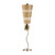 Elstead Lighting Elstead FB-ANEMONE-TL Anemone 1 Light Gold Leaf Table Lamp