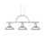 Elstead Lighting Elstead QZ-EMERY3P-IS Emery Imperial Silver Island Pendant