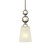 Elstead Lighting Elstead HK-ZELDA-P-A-PN Zelda 1 Light Polished Nickel Pendant