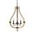 Elstead Lighting Elstead HK-MIDDLEFIELD3 Middlefield Iron Rust Chandelier