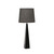 Elstead Lighting Elstead ASCENT-TL-BLK Ascent 1 Light Black Table Lamp