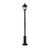 Elstead Lighting Elstead CP6-BLACK Chapel Black Outdoor Lamp Post