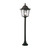 Elstead Lighting Elstead CP5-BLACK Chapel 1 Light Black Outdoor Pillar