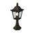 Elstead Lighting Elstead CPM4-BLACK Chapel Black Outdoor Mini Pedestal Lantern