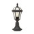 Elstead Lighting Elstead GZH-LB3 Ledbury 1 Light Black Outdoor Pedestal Lantern