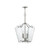 Elstead Lighting Elstead HK-WINGATE-P-M Wingate 4 Light Polished Nickel Pendan