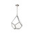 Elstead Lighting Esltead FE-DIAMOND-P-M Diamond 1 Light Polished Nickel Pendant