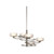 Elstead Lighting Elstead KL-ALEEKA5B Aleeka 5 Light Pewter Ceiling Pendant