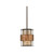 Elstead Lighting Elstead QZ-LAGUNA-MP Laguna 1 Light Renaissance Copper Pendant