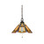 Elstead Lighting Elstead QZ-INGLENOOK-P-A Inglenook Tiffany Pendant