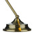 Dar Lighting Dar  RAN4075 Ranger 1 Light Antique Brass Desk Lamp 