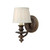 Elstead Lighting Elstead HK-DUNHILL1 Dunhill Royal Bronze Wall Light