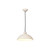Elstead Lighting Elstead FRANKLIN-P-CR Franklin 1 Light Cream Pendant