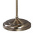 Dar Lighting Dar  SUF4975-X Suffolk 1 Light Antique Brass Floor Lamp 