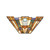 Elstead Lighting Elstead QZ-INGLENOOK-WU Inglenook Tiffany Wall Fitting