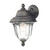 Dar Lighting Dar  ALD1635 Aldgate 1 Light Black &amp; Gold Wall Bracket 