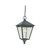 Elstead Lighting Elstead T8-BLACK Turin 1 Light Black Chain Lantern
