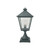 Elstead Lighting Elstead TG3-BLACK Turin Grande Black Pedestal Lantern