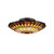 Elstead Lighting Elstead QZ-WEST-END-F West End Tiffany Flush Ceiling Fitting