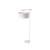 Elstead Lighting Elstead BALANCE-FL-WPN Balance White/Nickel Floor Lamp
