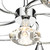 Dar Lighting Dar  LUT0650 Luther 6 light semi flush polished chrome finish 