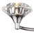 Dar Lighting Dar  LUT0950 Luther 2 light wall bracket polished chrome 