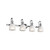 Elstead Lighting Elstead KL-CORA4-BATH Cora 4 Light Bathroom Wall Light