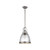 Elstead Lighting Elstead FE-HOBSON-P-L-SN Hobson Large Satin Nickel Pendant