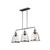 Elstead Lighting Elstead FE-HOBSON-3P-SN Hobson Satin Nickel island Chandelier