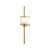 Elstead Lighting Elstead KL-MONA-L-NBR Mona Natural Brass Large Wall Light