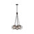 Elstead Lighting Elstead KL-ROCKLYN6-RS Rocklyn Raw Steel 6 Light Chandelier